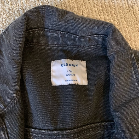 Black Old Navy denim jacket! - Picture 2 of 2